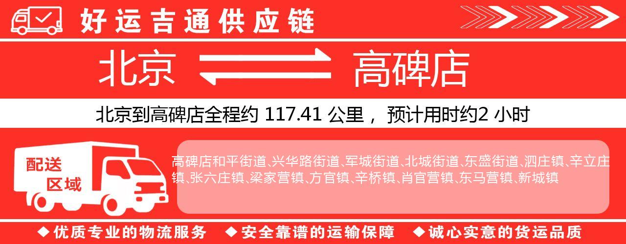 北京到沙河物流专线-北京至沙河货运公司